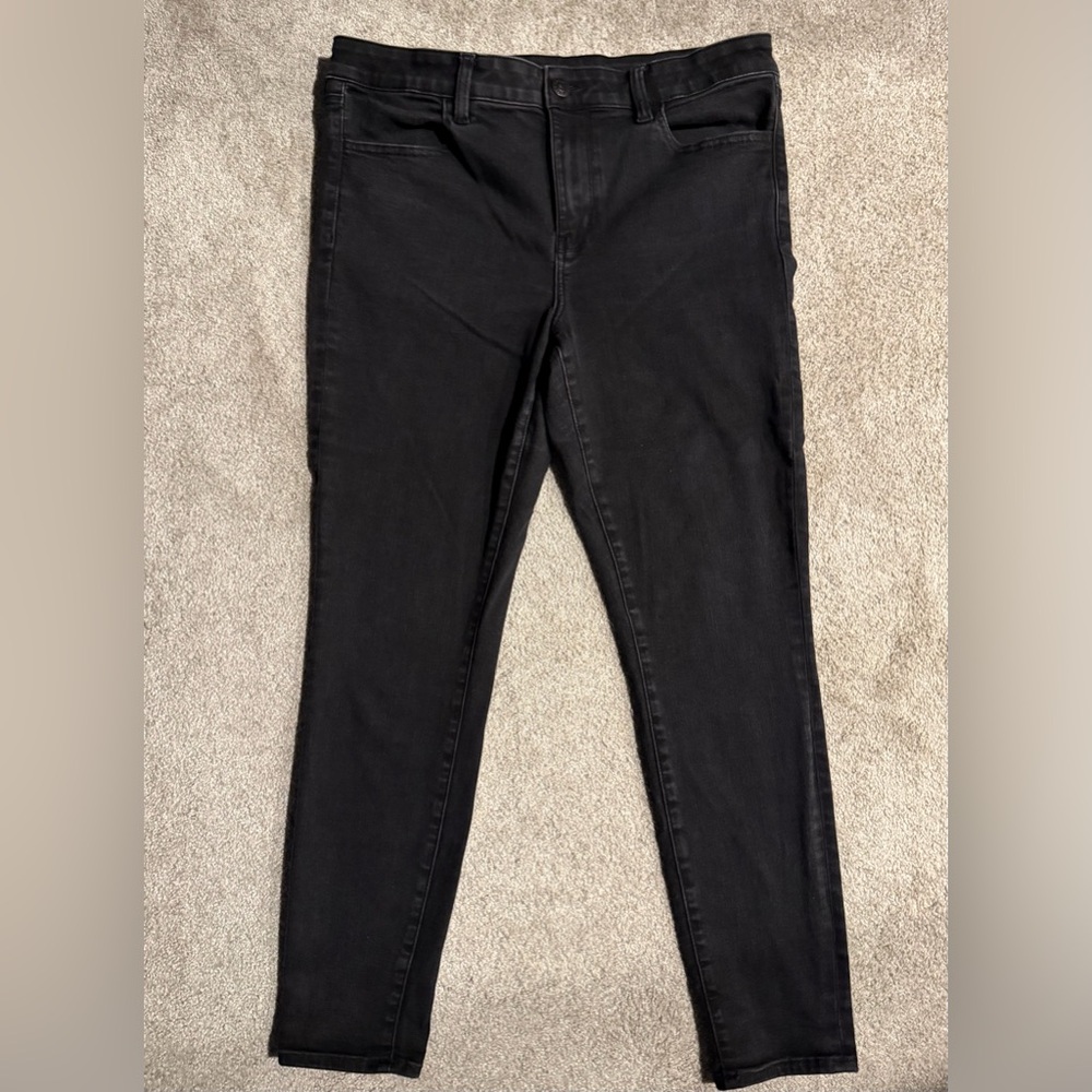 American Eagle Slim Fit Black Jeans size 14